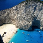 Bahía Shipwreck en Zante