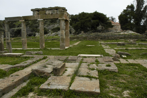 El Templo de Artemisa, en Ática
