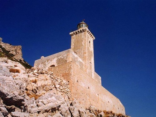 El faro de Cabo Maleas