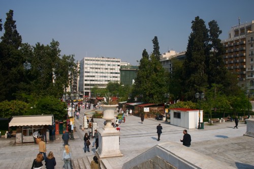 La Plaza Sintagma, corazón de Atenas
